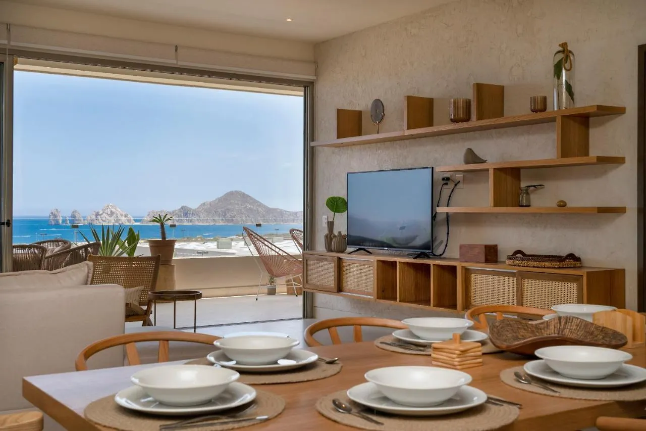 شقة كابو سان لوكاس Vista Vela Stunning Condo In Complex With Tennis Court And Ocean View المكسيك